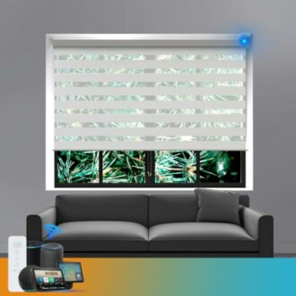 Motorized Zebra Blinds