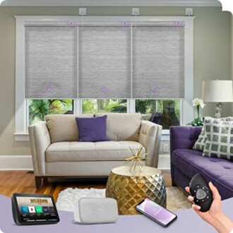 Graywind Motorized Light Filtering Shades