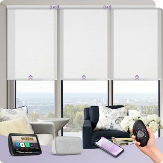 Graywind Motorized Light Filtering Shades