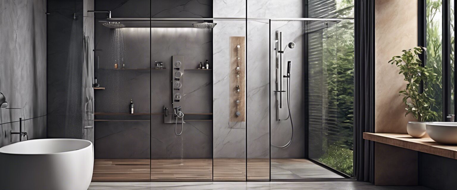 Modern Smart Shower